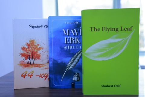 Oʻzbek ijodkorining kitobi ingliz tilida nashr etildi