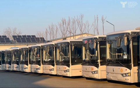 Қашқадария облысына 26 заманауи автобус әкелінді