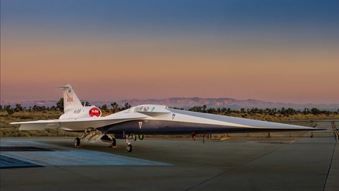 NASA, Lockheed Martin Reveal X-59 Quiet Supersonic Aircraft