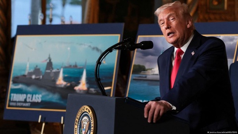 Donald Tramp: AQShda “Tramp” nomli harbiy kemalar ishlab chiqariladi