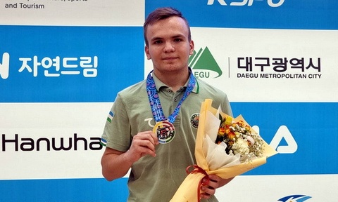 Sportchimiz Osiyo chempionatida kumush medaliga sazovor boʻldi