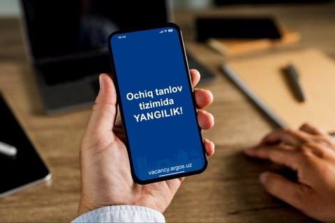 Endilikda nomzod bir vaqtning oʻzida faqatgina 5 tagacha lavozimga ariza yubora oladi