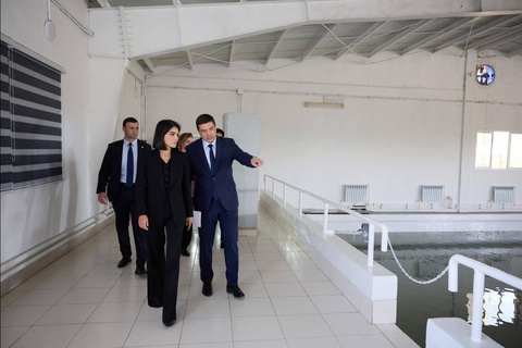 Nukus shahri “Jeketerek” mahallasidagi suv tozalash inshooti toʻliq modernizatsiya qilindi