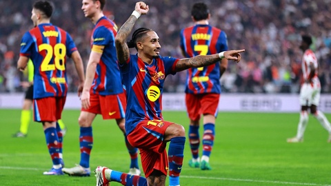 Дубль Рафиньи помог «Барселоне» разгромить «Атлетик» из Бильбао