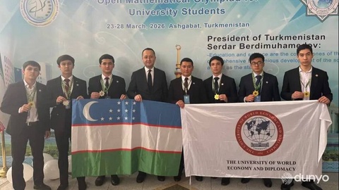 Юные математики Узбекистана завоевали медали на VI Открытой международной олимпиаде в Ашхабаде