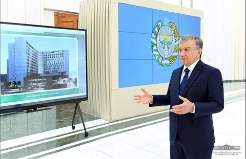 Президент бо лоиҳаҳои сохтмон шинос шуд
