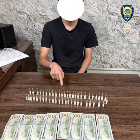 Тошкент шаҳрида кучли таъсир қилувчи дори воситалари савдоси билан шуғулланиб келган шахс ушланди