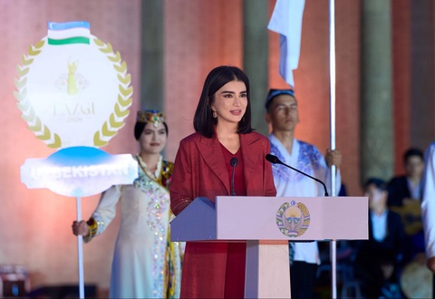 Saida Mirziyoyeva “Lazgi” III xalqaro raqs festivali ishtirokchilariga Prezident tabrigini o‘qib eshittirdi