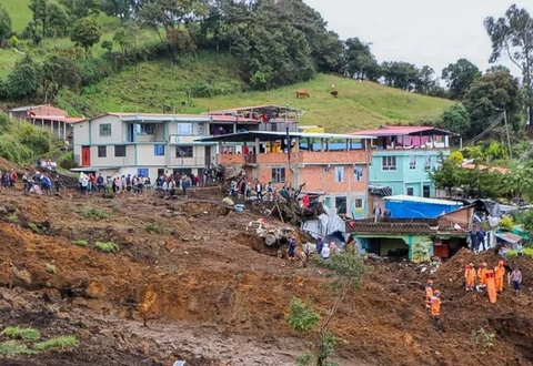 В Колумбии десятки человек погибли из-за ливней и оползней