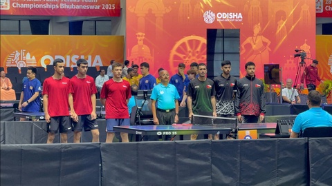 Мужская сборная Узбекистана по настольному теннису завоевала путевку на чемпионат мира