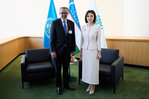 Ziroat Mirziyoyeva held a meeting with the Director General of the World Health Organization