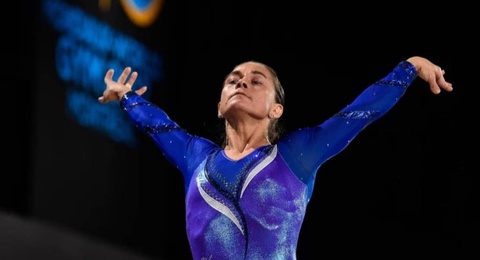 Спорт гимнастикасы: Оксана Чусовитина Германияда жүлдені жеңіп алды