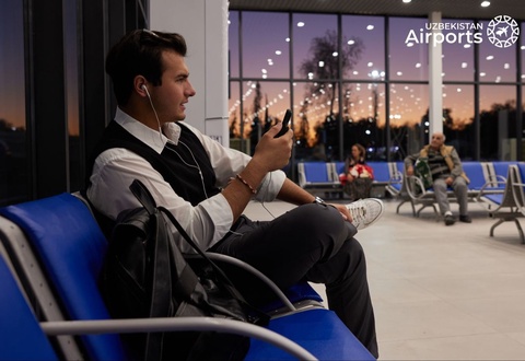 Ташкент әуежайында күтіп алу павильоны ашылды