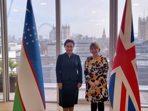 Танзила Нарбаева Ұлыбританияның Әйел-қыздар істері бойынша министрімен кездесті