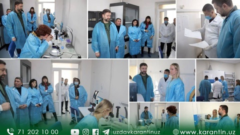 Бутунроссия ўсимликлар карантини илмий-тадқиқот институти вакиллари Самарқандда