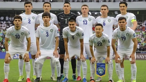 Өзбекстан сайланды командасы Португалия ҳәм Колумбия менен бир топарда ойнайды