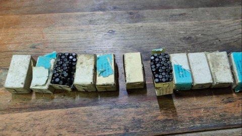 Noqonuniy saqlanayotgan 1100 dona patronlar olindi