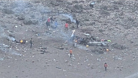 Kilimanjaro tog'ida vertolyot qulab tushdi