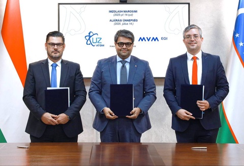 Uzbekistan and Hungary signed a protocol within the framework of the NPP construction project