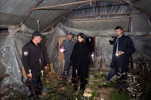 Saida Mirziyoyeva participated in nighttime eco-raid