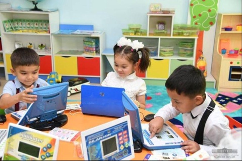 В Узбекистане внедряют игровую форму обучения в дошкольных организациях «Янги авлод»