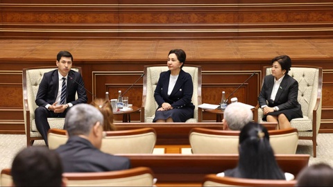 Сенат Төрайымы жастармен диалог өткізді