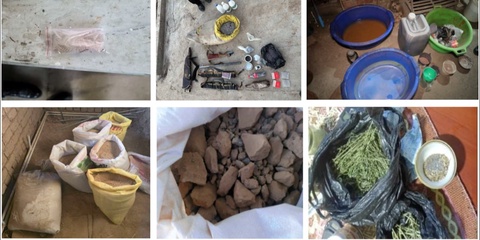 Тошкент вилоятида қимматбаҳо металл сақланган 17,5 тонна қум ва тошлар мусодара қилинди