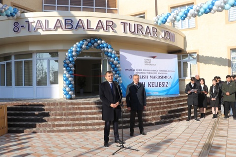 ҚарМУ-да жаңа студенттер жатақханасы ашылды