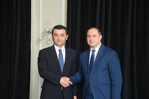 Бахтиёр Саидов Тбилисиде Грузия билимлендириў, илим ҳәм жаслар министри менен ушырасты