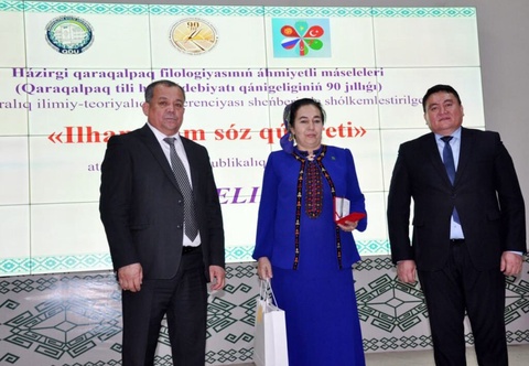 “Илҳам ҳәм сөз қүдирети” республикалық таңлаўы жеңимпазлары сыйлықланды
