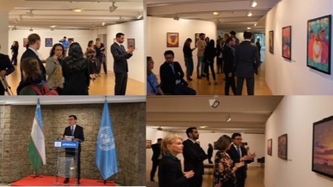ЮНЕСКО-да Савицкий мұражайы коллекциялары көшірмелерінің көрмесі ашылды