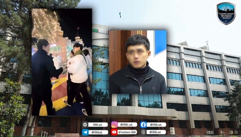 В Ташкенте наказан молодой человек, который оскорбил иностранного туриста, предложив ему насвай