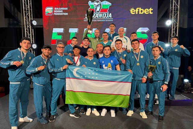 Oʻzbekiston boks terma jamoasi «Strandja« turnirida tengsiz boʻldi
