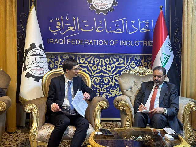 Узбекистан и Ирак обсуждают расширение торгово-экономического и промышленного сотрудничества