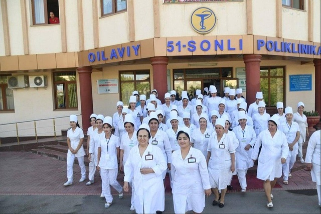 В Узбекистане с 1 апреля государственные медицинские учреждения переведены на пятидневную рабочую неделю