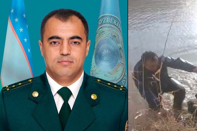 Vobkent prevention inspector was given the rank of "major" ahead of schedule