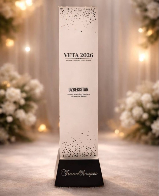 Өзбекстан абырайлы халықаралық VETA Awards сыйлығына миясар болды