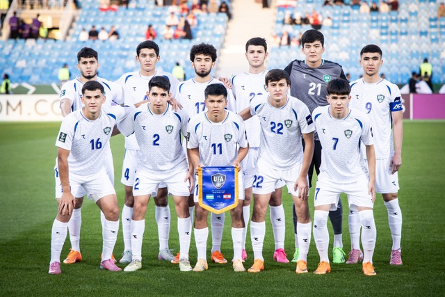 Өзбекстан жастар құрама командасы Корея Республикасына қарсы кездеседі