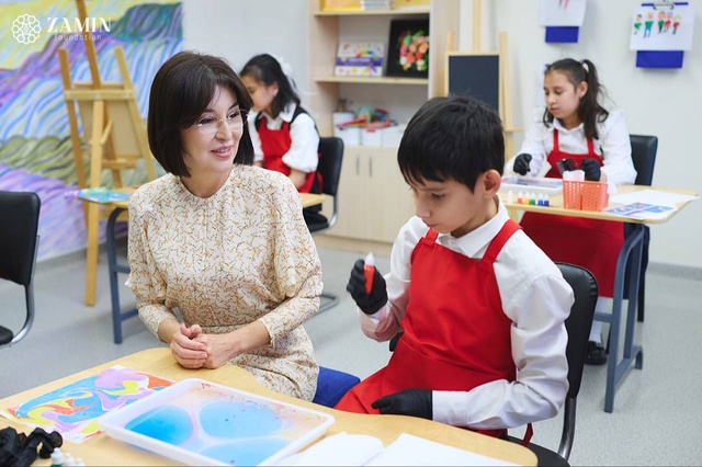 Зироат Мирзиёева ознакомилась с современными подходами инклюзивного образования в коррекционной школе № 52 Ташкента