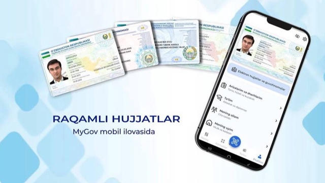 Өзбекстанда санлы ҳүжжетлерди банклер, нотариуслар ҳәм аэропортлар қабыллайды