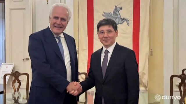 Italiyaning Toskana hududi prezidenti O‘zbekistonga tashrif buyuradi