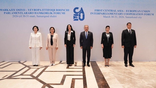 The First Forum of Interparliamentary cooperation "Central Asia - European Union" has started in Samarkand